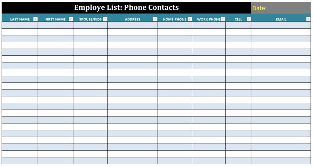 Employee List